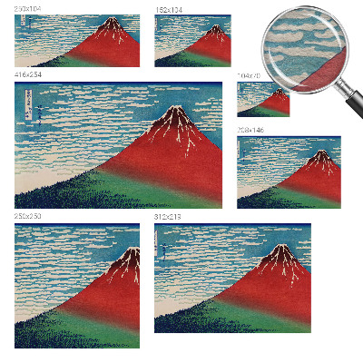 Fototapet til børn Det Røde Bjerg