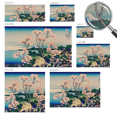Fototapet soveværelse med kirsebærblomster