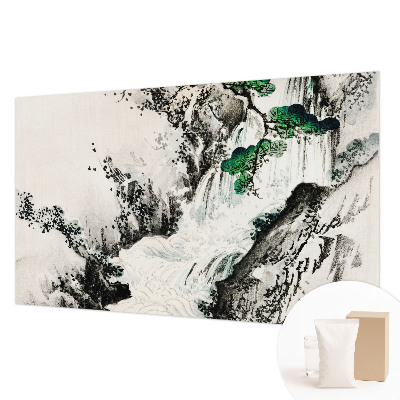 Høj kvalitet fototapet Naturens vandfald