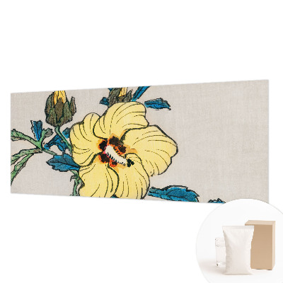 Stor fototapet Gul blomst