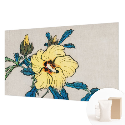 Stor fototapet Gul blomst