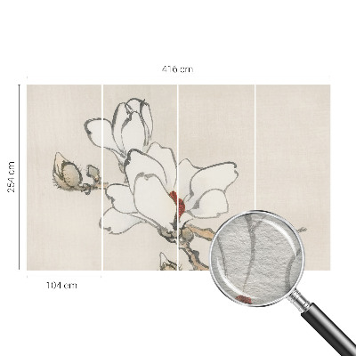 Fototapet Delikate magnolier