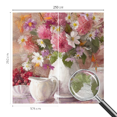 Væg tapet Vilde blomster