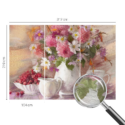 Væg tapet Vilde blomster