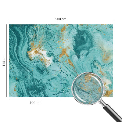 Fototapet stue Havbølger