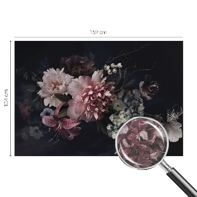 Fototapet til børn med blomsterarrangement