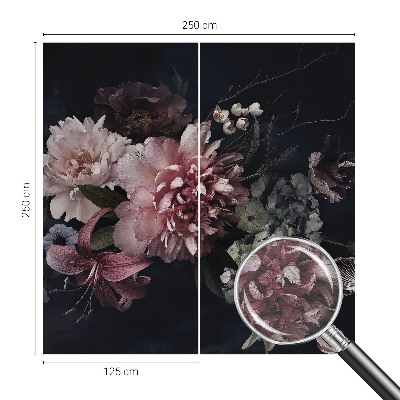 Fototapet til børn med blomsterarrangement