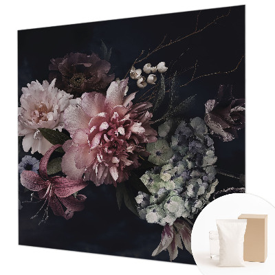 Fototapet til børn med blomsterarrangement