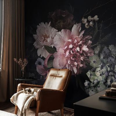 Fototapet til børn med blomsterarrangement