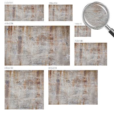 Fototapet efter mål Rå overflade