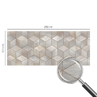 Stor fototapet med geometrisk mosaik
