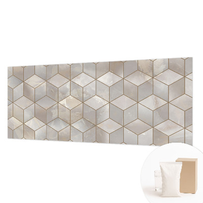 Stor fototapet med geometrisk mosaik