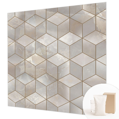 Stor fototapet med geometrisk mosaik