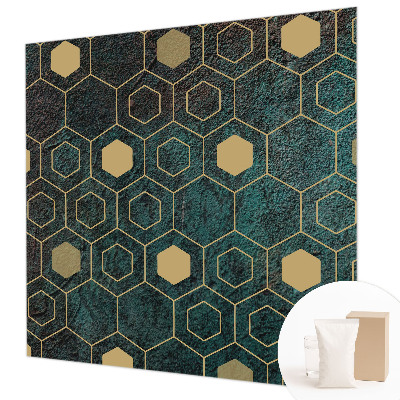 Fototapet Geometriske sekskanter