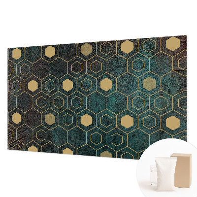 Fototapet Geometriske sekskanter