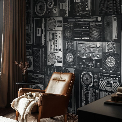 Non-woven fototapet Retro-radio