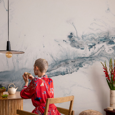 Fotovæg med abstrakt elegance som motiv