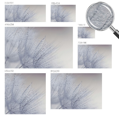 Væg tapet Dugfrisk mælkebøtte