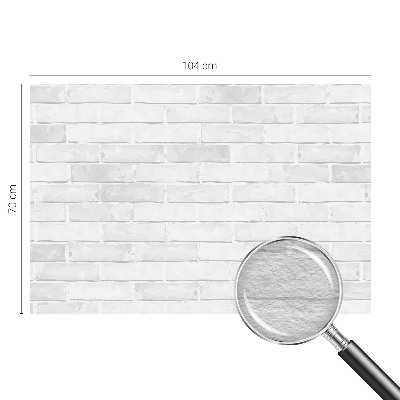 Fototapet soveværelse Murstensvæg