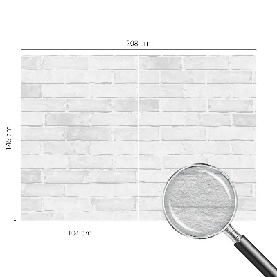 Fototapet soveværelse Murstensvæg