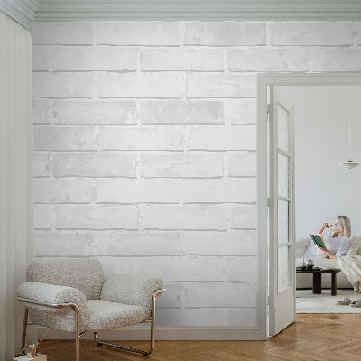 Fototapet soveværelse Murstensvæg