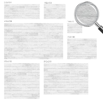 Fototapet soveværelse Murstensvæg