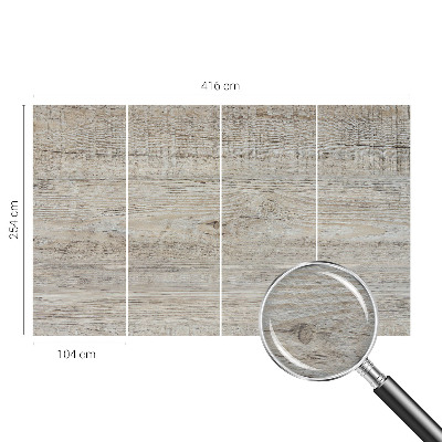 Fototapet til børn Træringe