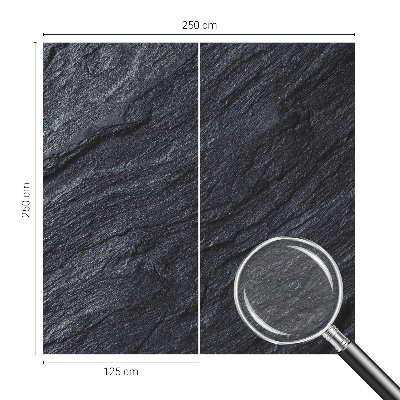 Fotovæg stue Stenstruktur