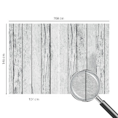 Fotovæg soveværelse Vintage-stemning