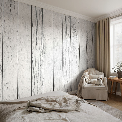 Fotovæg soveværelse Vintage-stemning