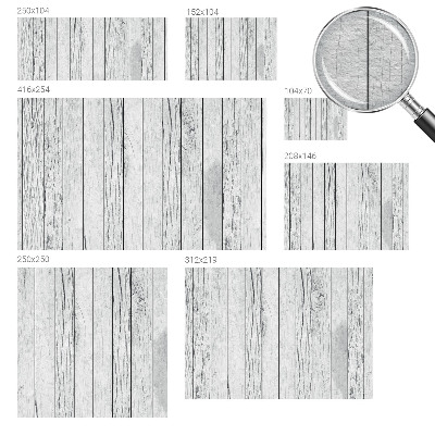 Fotovæg soveværelse Vintage-stemning