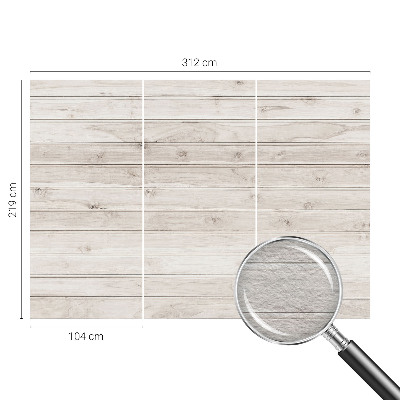 Fototapet på mål Naturligt træ