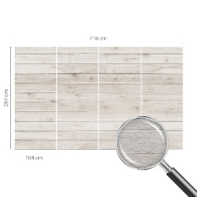 Fototapet på mål Naturligt træ