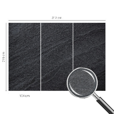 Fototapet efter mål med stenmotiver i elegant design