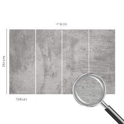 Høj kvalitet fototapet Rå beton