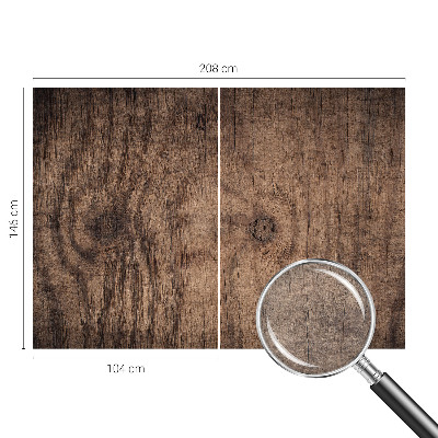 Stor fototapet Rustikt træ