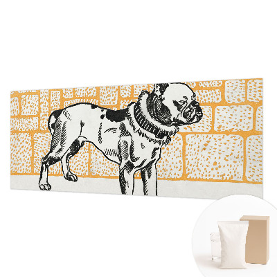 Vlies fototapet Retro hund