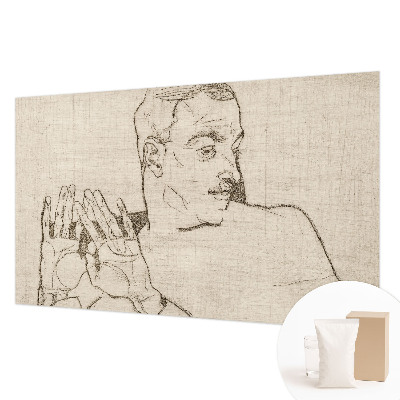 Fotovæg med et karakterfuldt motiv