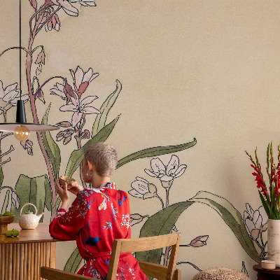 Fotostat Blomsteragtig elegance