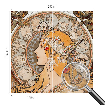 Fototapet soveværelse Stjernetegns elegance