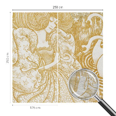 Fototapet børneværelse Feminin elegance