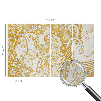 Fototapet børneværelse Feminin elegance