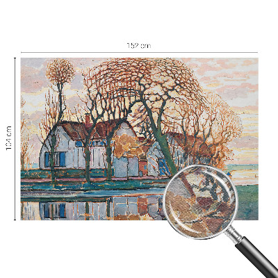 Fototapet efter mål Idyllisk landskab