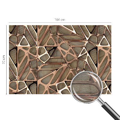 Høj kvalitet fototapet med geometrisk mønster