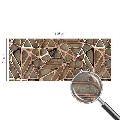 Høj kvalitet fototapet med geometrisk mønster