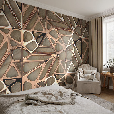 Høj kvalitet fototapet med geometrisk mønster