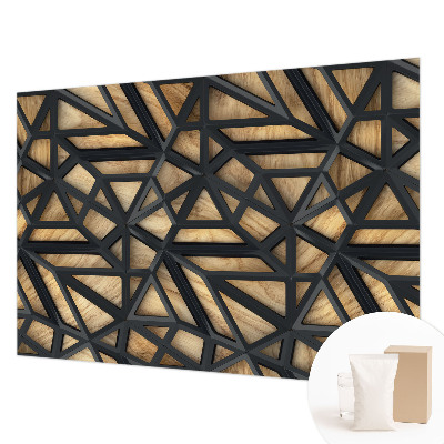 Stor fototapet Geometrisk forbindelse