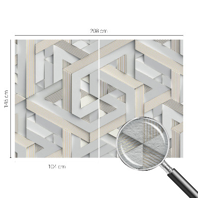 Fototapet Illusoriske former