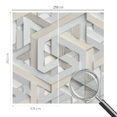 Fototapet Illusoriske former