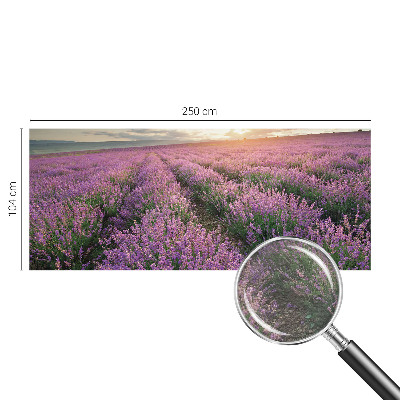Vlies fototapet med motiv af lavendelmarker